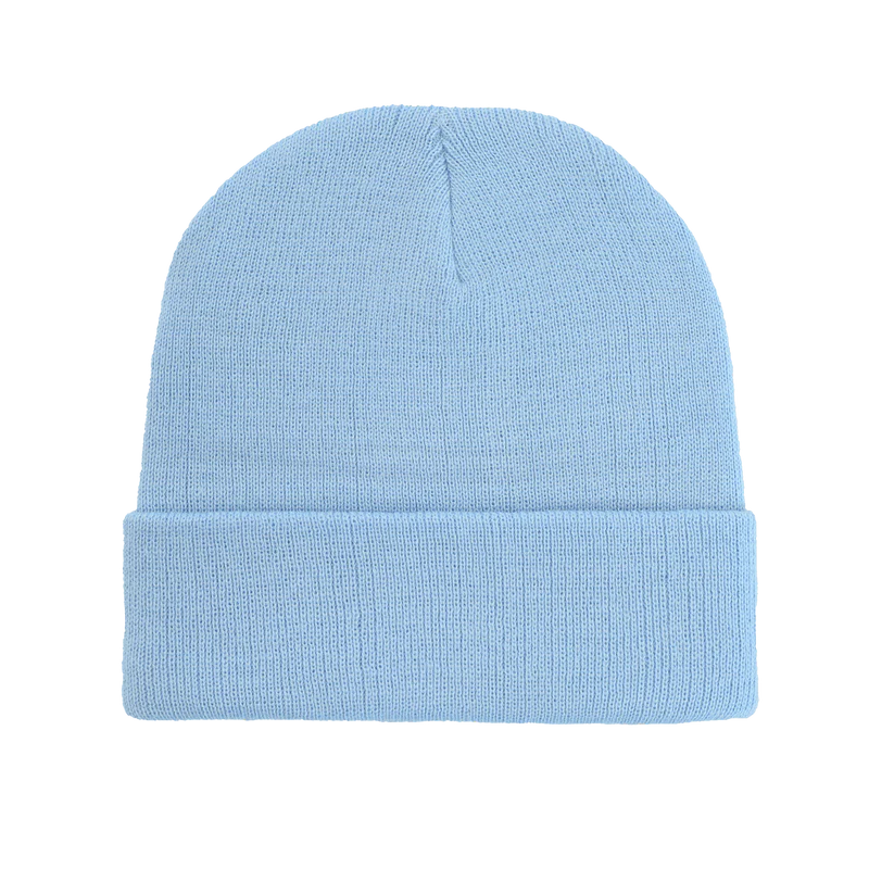 Cuffed Recycled Polyester Knitted Beanie - B001/B101R