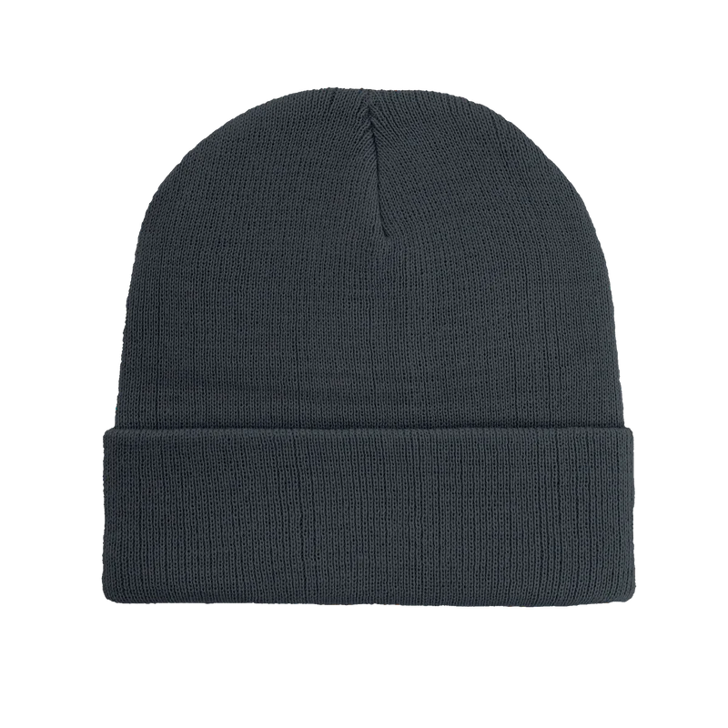 Cuffed Recycled Polyester Knitted Beanie - B001/B101R