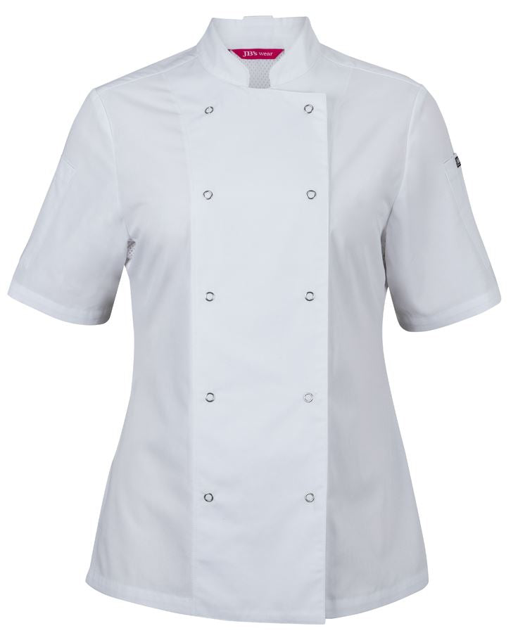 JB's Ladies Short Sleeve Chef's Jacket - 5CJ21