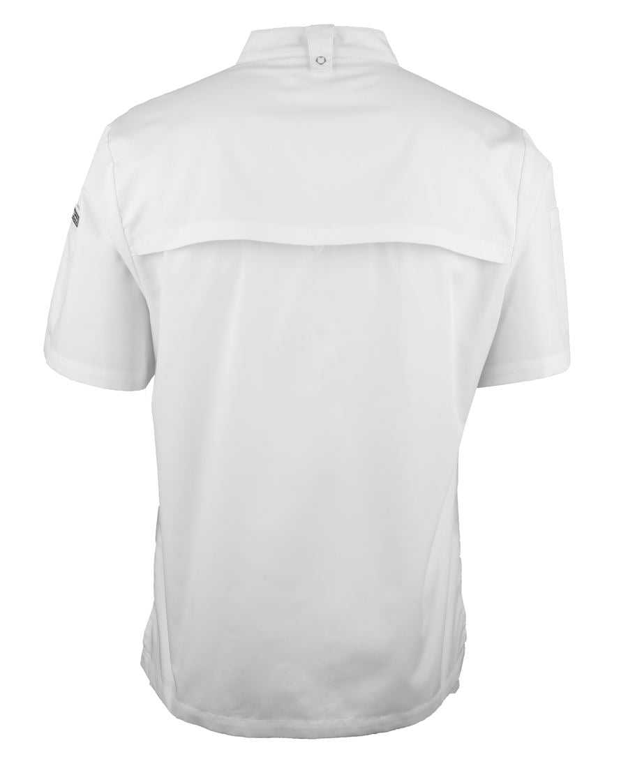 JB's Short Sleeve Button Chefs Jacket - 5CJS