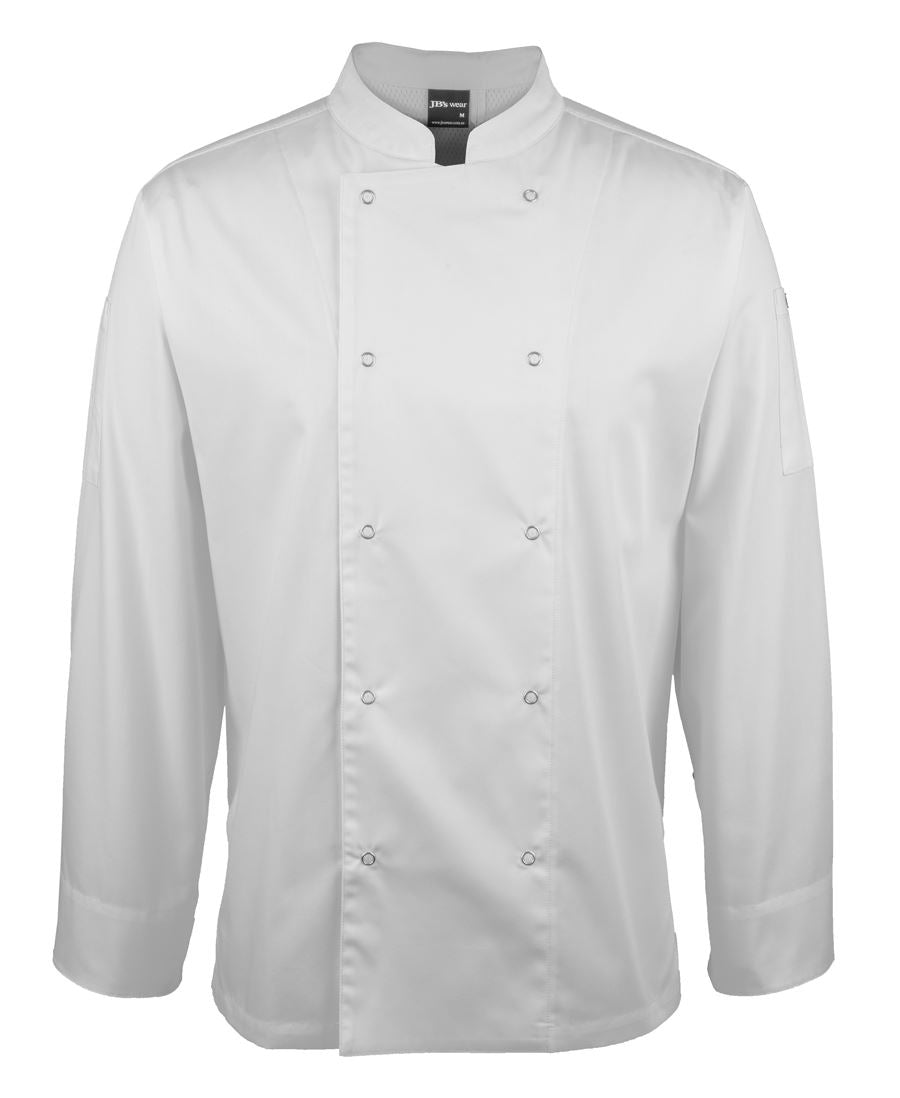 JB's Long Sleeve Snap Button Chefs Jacket - 5CJL