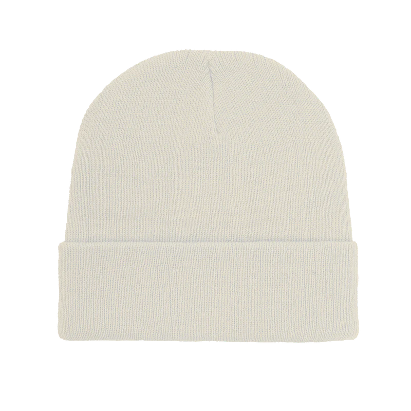 Cuffed Recycled Polyester Knitted Beanie - B001/B101R