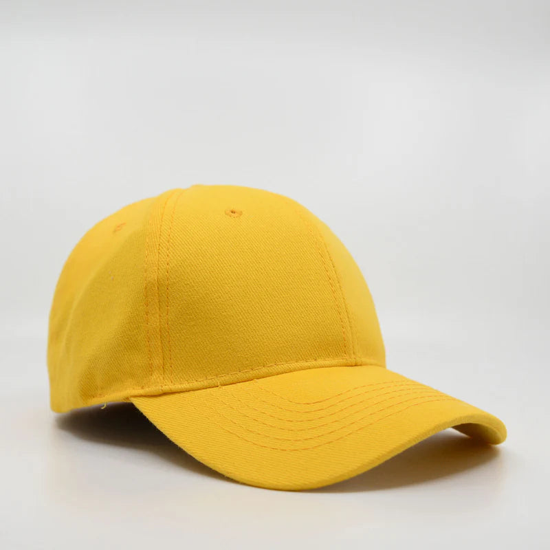 6 Panel Brushed Cotton Cap - 6009