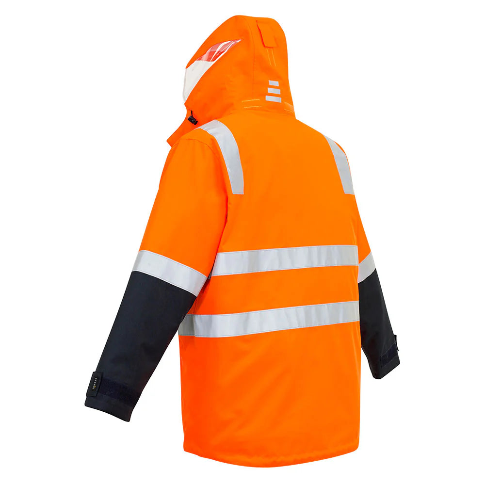 Syzmik Hi Vis 4-in-1 Vest-Jacket Combo - ZJ532