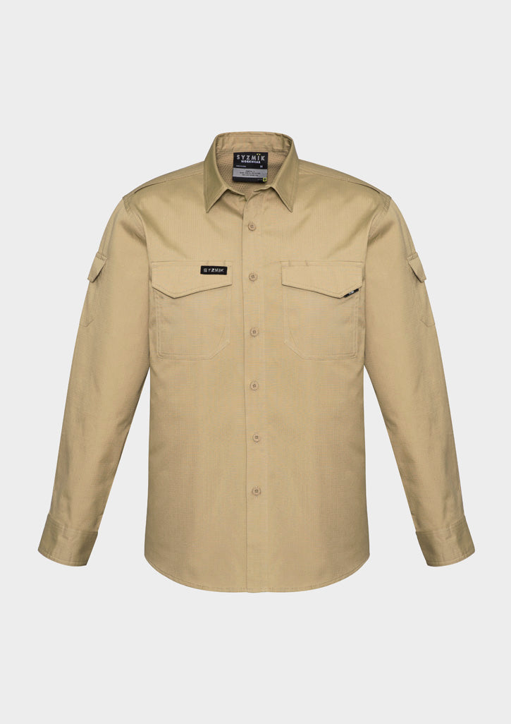 Mens Rugged Cooling Long Sleeve Shirt - ZW400