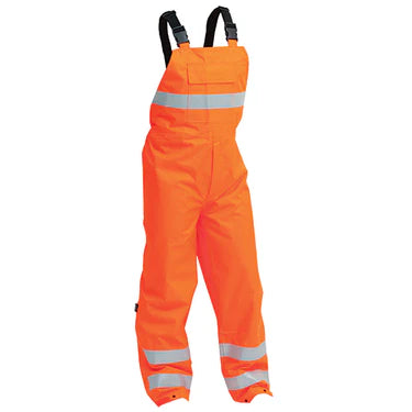 Bison Rigour Orange FR Antistatic Bib Overtrousers - 120150T
