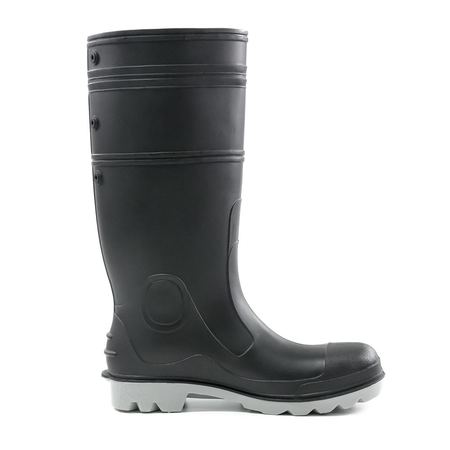 Inca Pvc-Nitrile Safety Gumboot BlackGrey - INCAGS