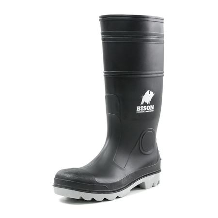 Inca Pvc-Nitrile Safety Gumboot BlackGrey - INCAGS