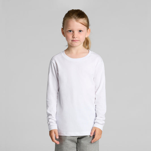 Kids Staple Long Sleeve Tee - 3007