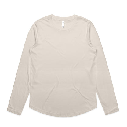 Women's Maple Curve Long Sleeve Tee - 4021
