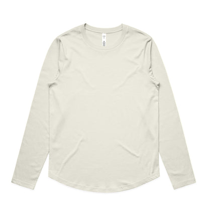 Women's Maple Curve Long Sleeve Tee - 4021