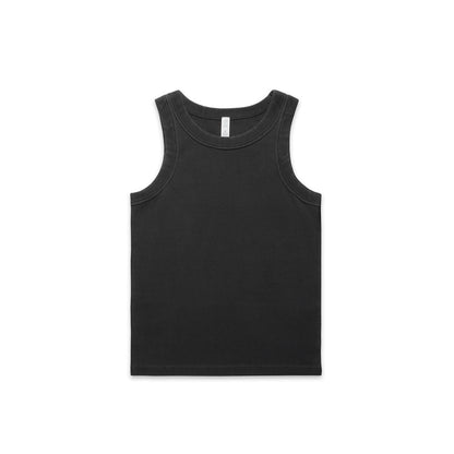 Women's Faded Organic Rib Tank - 4034 + Branding