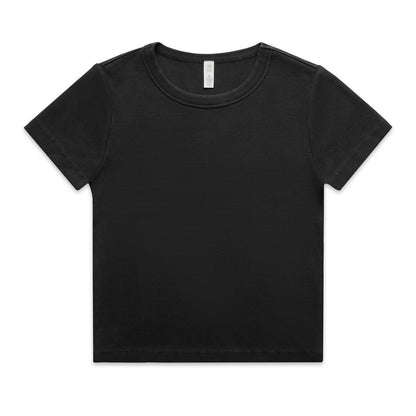 Women's Faded Organic Rib Tee - 4036