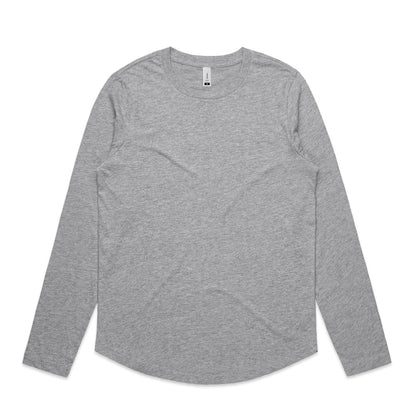 Women's Curve Long Sleeve Tee - 4055
