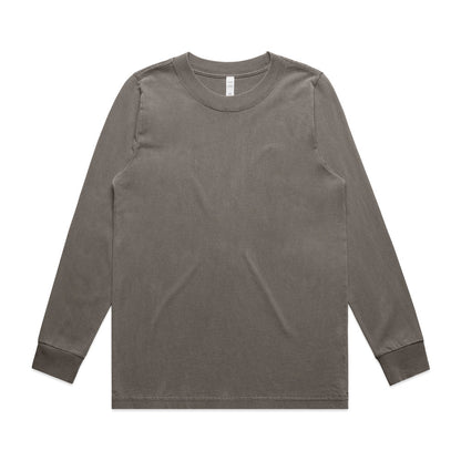 Women's Heavy Faded Long Sleeve Tee - 4083