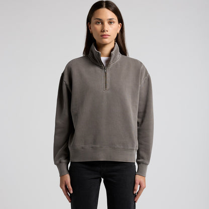 Women's Relax Faded Half Zip - 4167