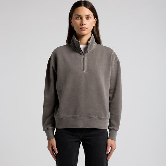 Women's Relax Faded Half Zip - 4167