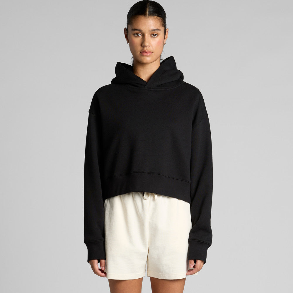 Women's Relax Crop Hood - 4168 + Branding