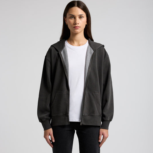 Women's Relax Faded Zip Hood - 4170