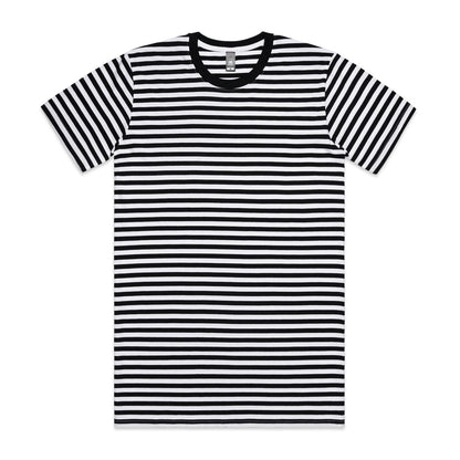 Staple Stripe Tee - 5028 + Branding