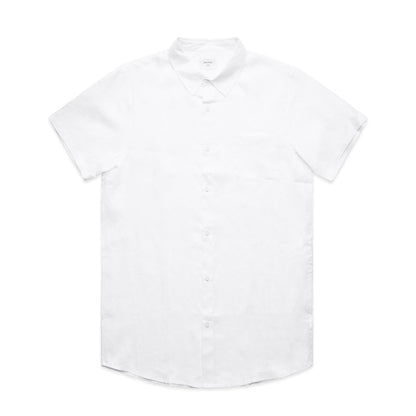 Linen Short Sleeve Shirt - 5420 + Branding