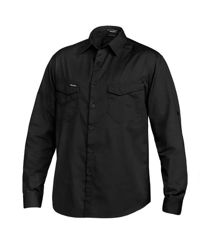 Tradies Lightweight Cotton Drill Long Sleeve Work Shirt - K14350
