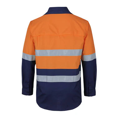 Hi Vis Taped LS Ripstop Work Shirt - 6DNRL
