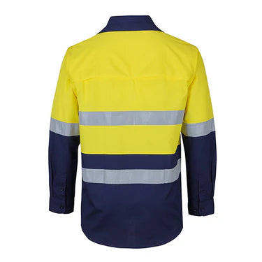 Hi Vis Taped LS Ripstop Work Shirt - 6DNRL
