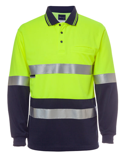 Hi Vis L/S (D+N) Traditional Polo