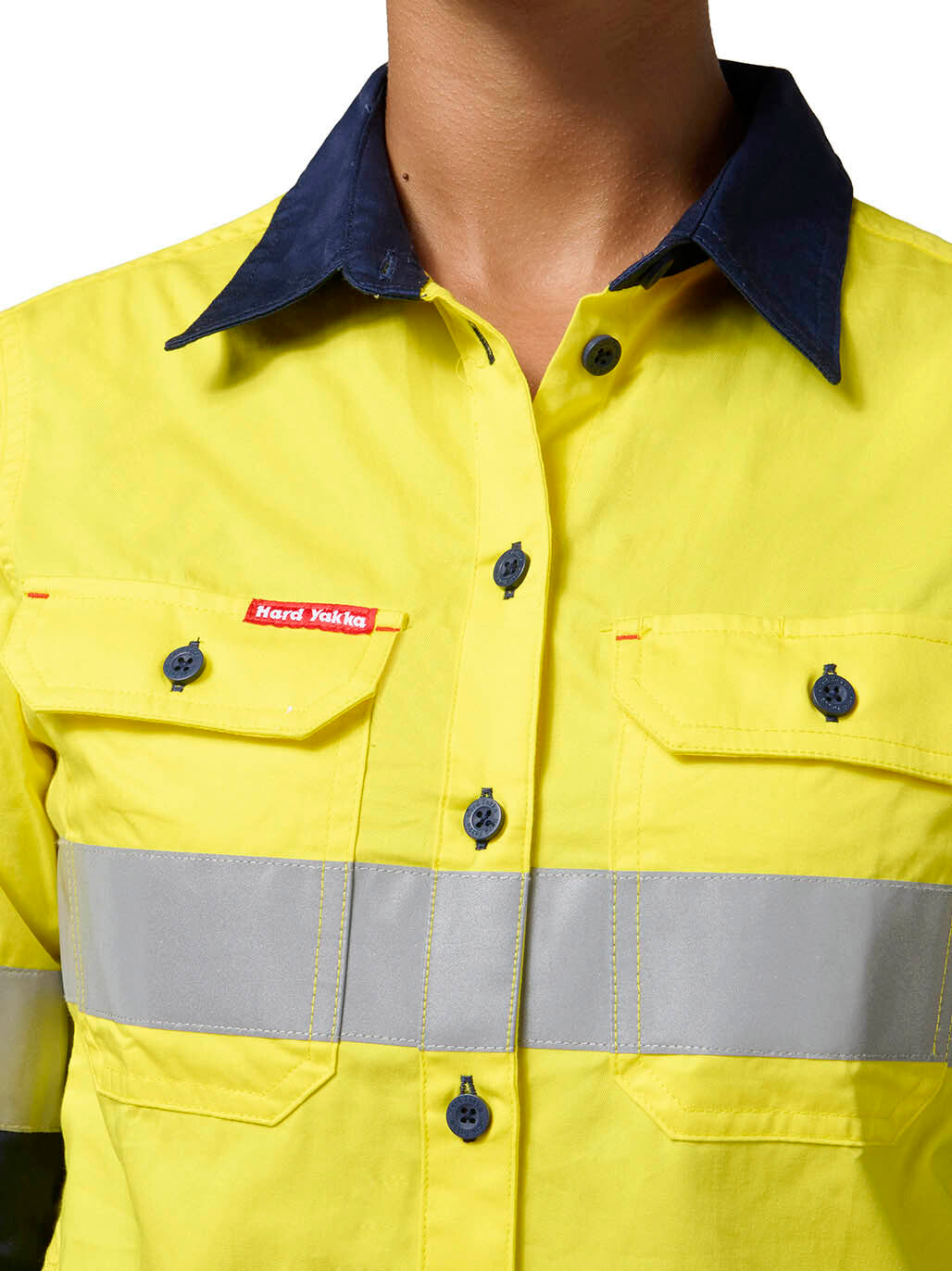 Women's Koolgear Hi-Vis Vented Taped Shirt - Y08220