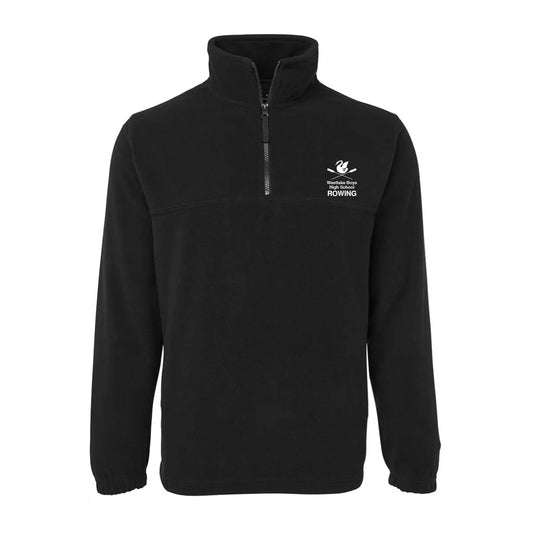 WBHS Rowing Half-Zip Fleece with Name - WBR024
