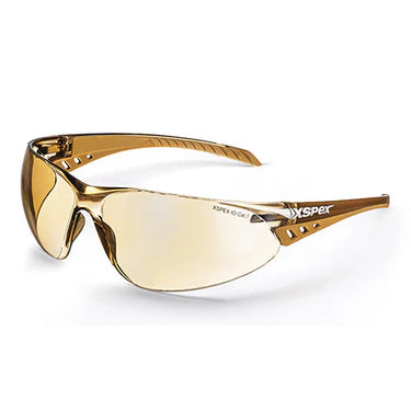 XSpex Safety Glasses Bronze Mirror - E4004