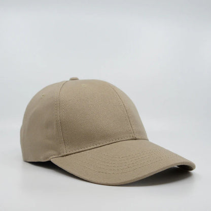 6 Panel Brushed Cotton Cap - 6009