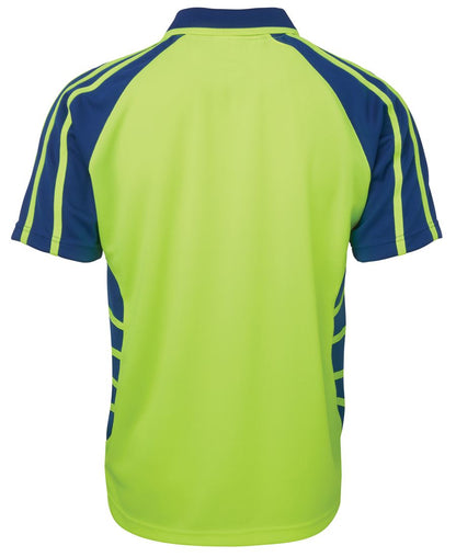 JB's Hi Vis S/S Spider Polo - 6HSP