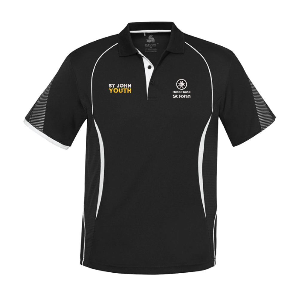 Mens Razor Polo + Left and Right Chest Embroidery