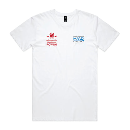 WBHS 2025 MAADI U18 Supporters White Tee - WBR071