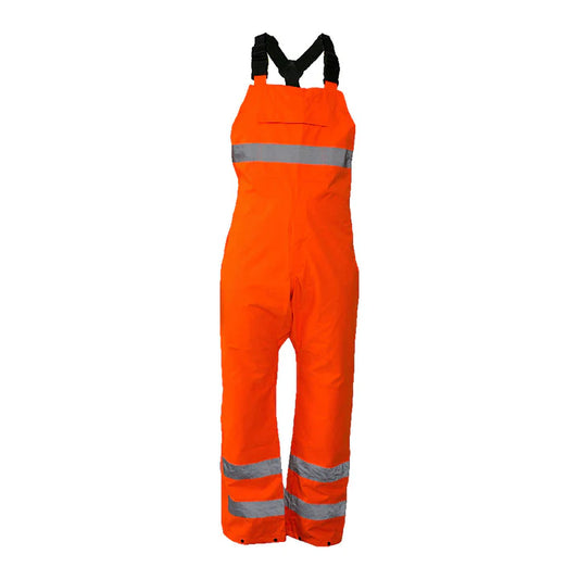 Caution Hi Vis Bib Orange Overtrouser - PCR4090