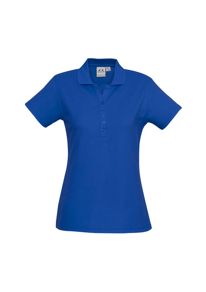 Womens Crew Short Sleeve Polo - P400LS