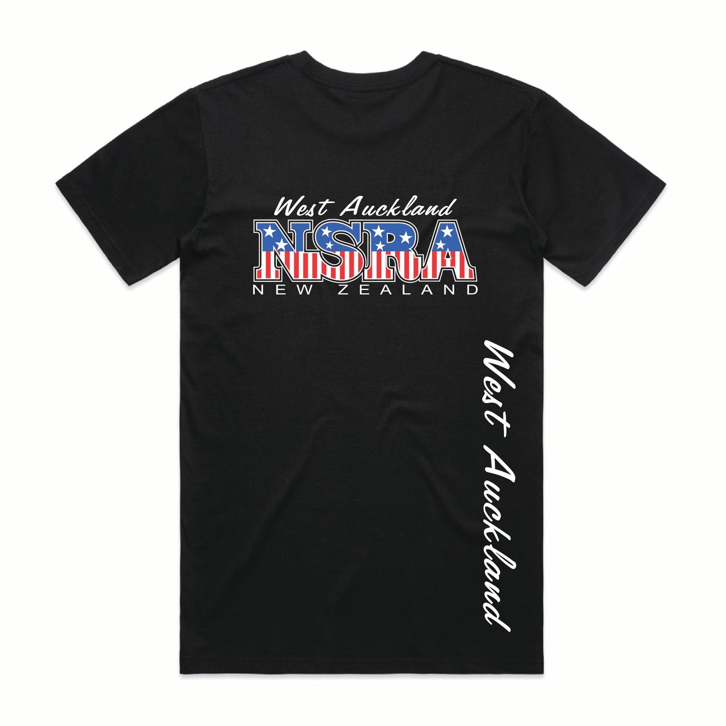 NSRA West Auckland Black Tee