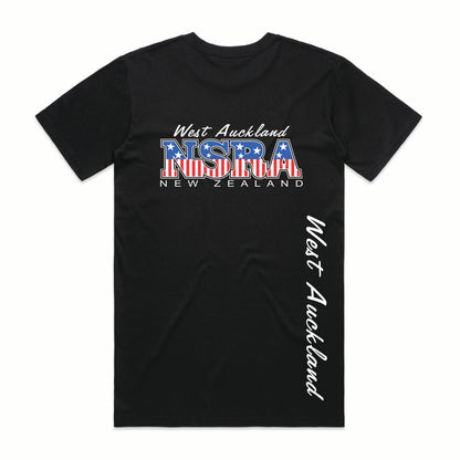 NSRA West Auckland Black Tee