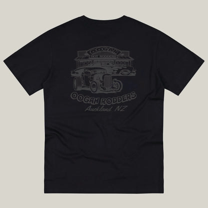 Oogah Rodders Black tee - Black Print