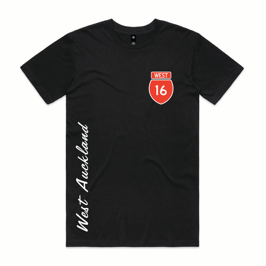 NSRA West Auckland Black Tee