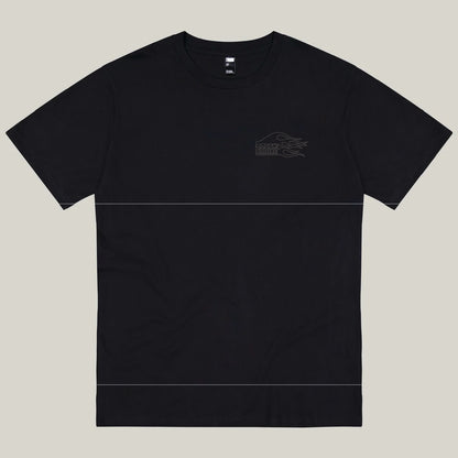 Oogah Rodders Black tee - Black Print