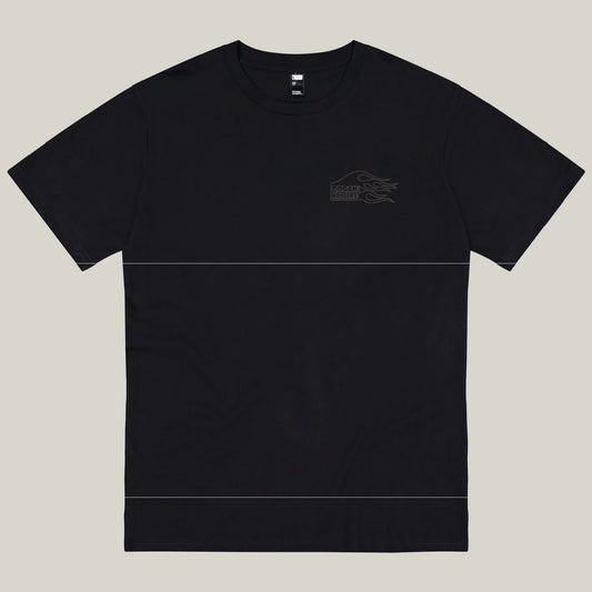 Oogah Rodders Black tee - Black Print