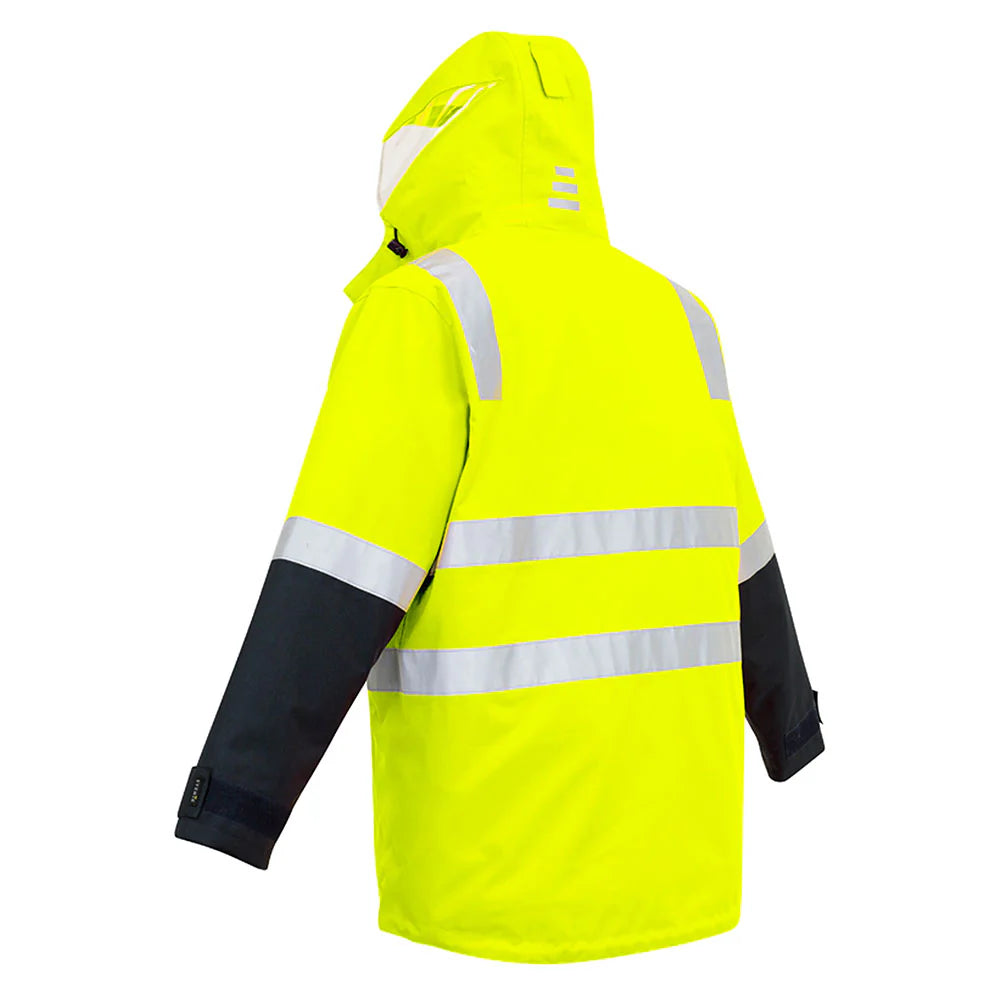 Syzmik Hi Vis 4-in-1 Vest-Jacket Combo - ZJ532