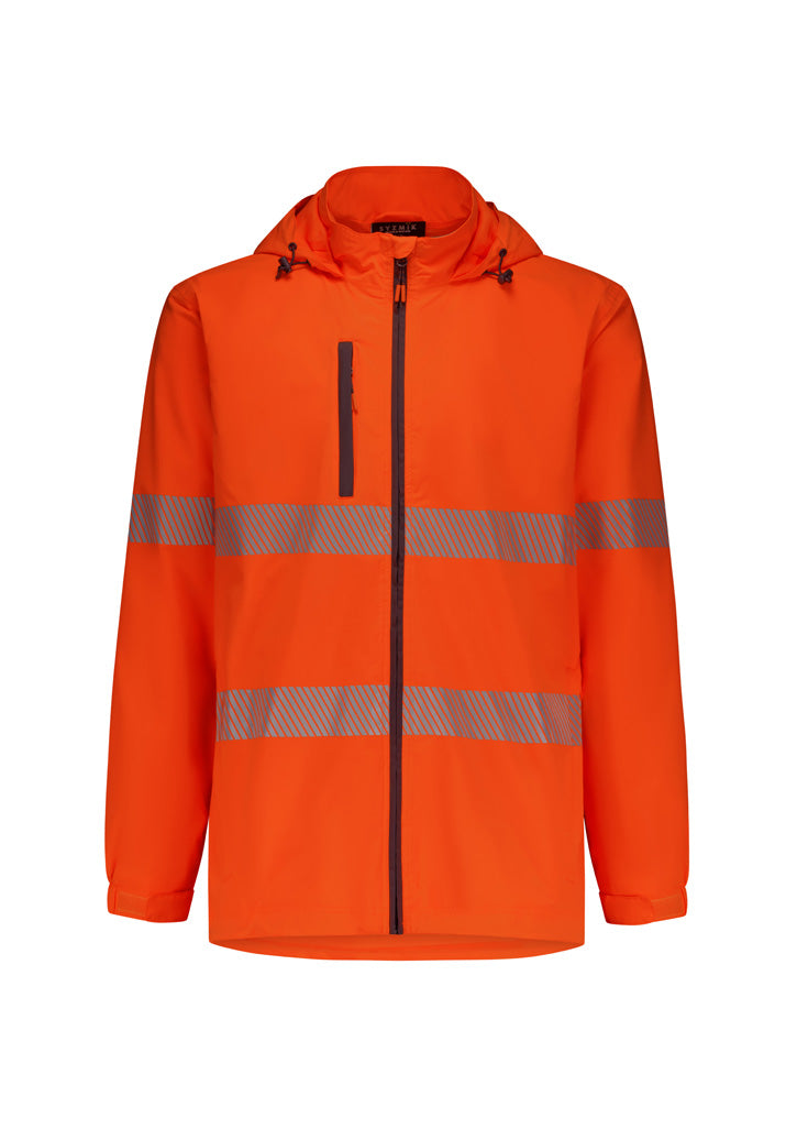 Unisex Super Light Segmented Tape Packable Rain Jacket -  ZJ560