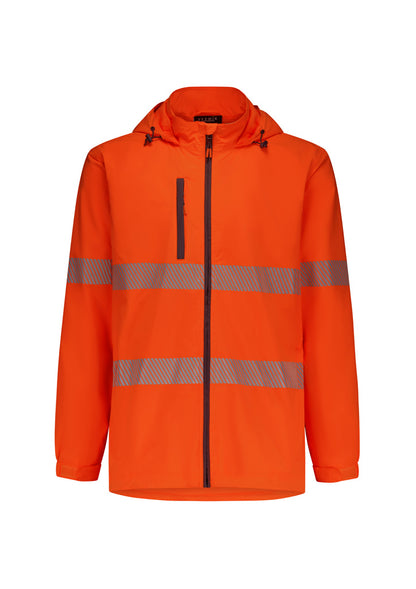 Unisex Super Light Segmented Tape Packable Rain Jacket -  ZJ560