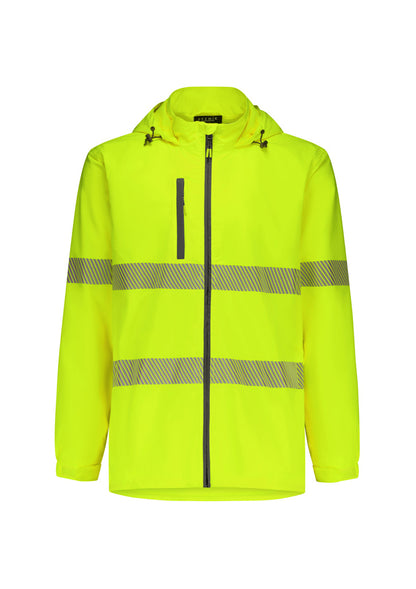 Unisex Super Light Segmented Tape Packable Rain Jacket -  ZJ560