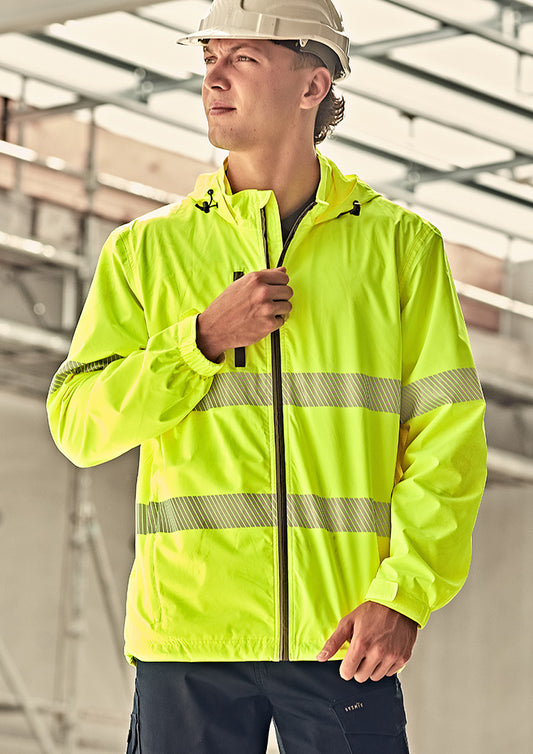 Unisex Super Light Segmented Tape Packable Rain Jacket -  ZJ560