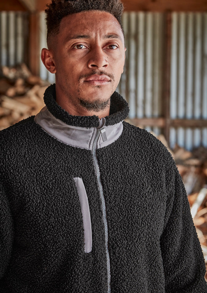 Unisex Streetworx Full Zip Sherpa Fleece - ZT285